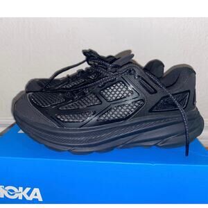 Hoka One One U Clifton One9 Black Size W7.5 M6.5